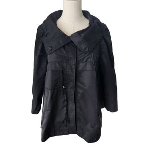 Simply Vera by Vera Wang Black Swing Shift Jacket - Size Medium